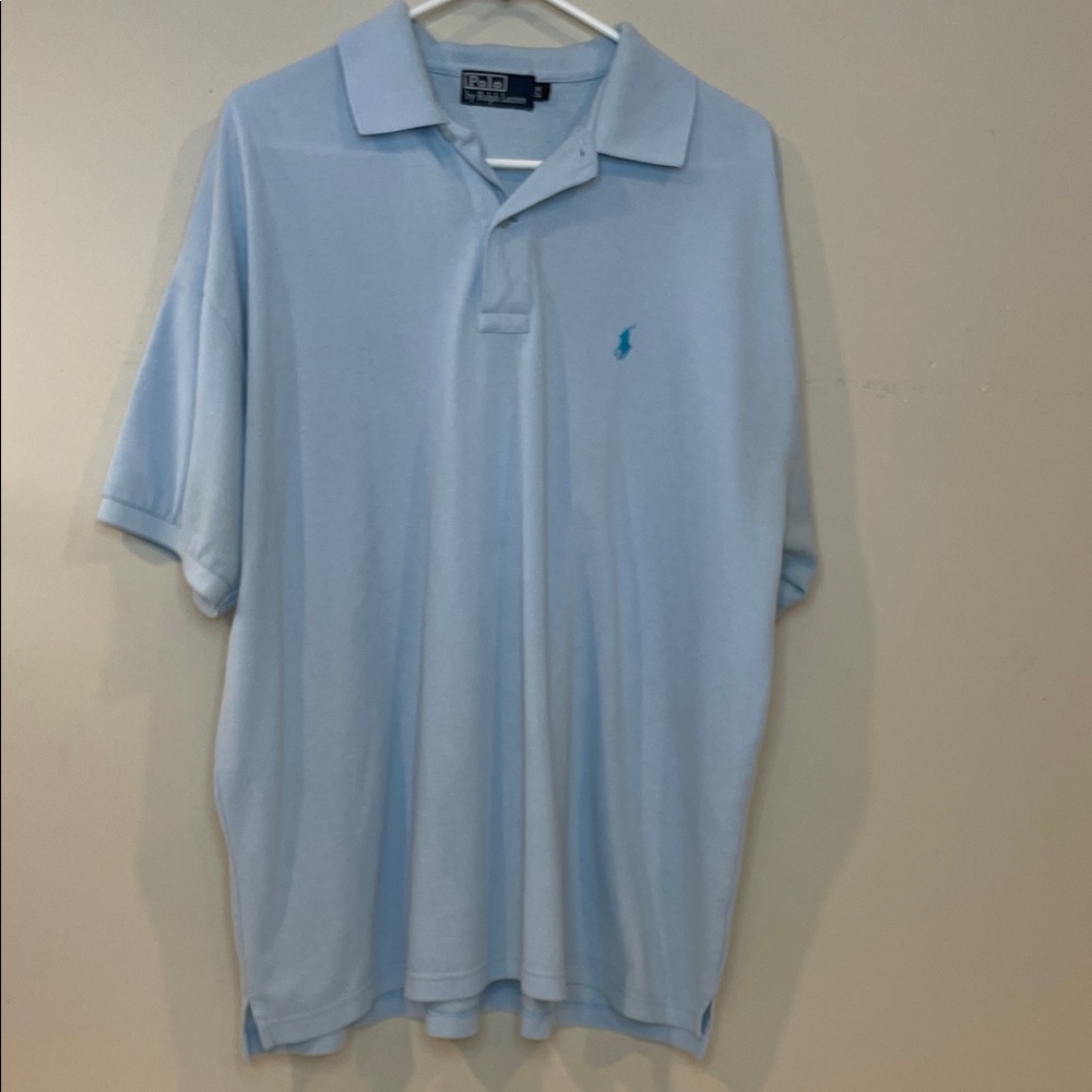 Ralph Lauren Light Blue Polo Shirt